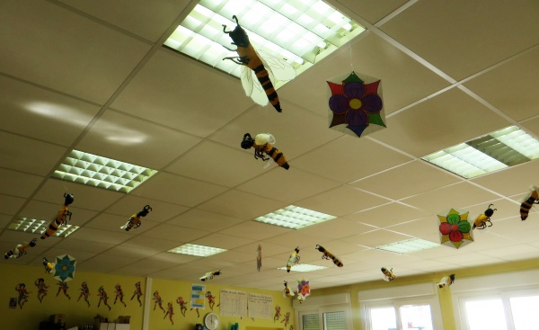 Les abeilles à l’école de Béard-Geovreissiat